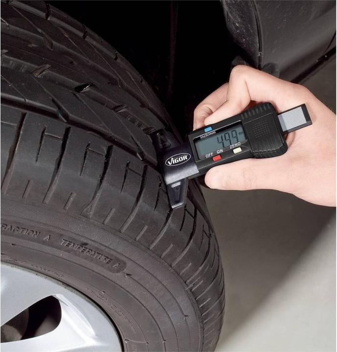 Actual product image Vigor Tread depth gauge