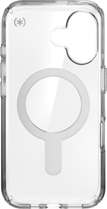 Actual product image speck Presidio Perfect Clear + ClickLock Apple iPhone 16 Clear - with Microban (Apple iPhone 16)