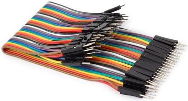 Actual product image Whadda Cable plug to plug 40-pin, 15 cm wire jumper