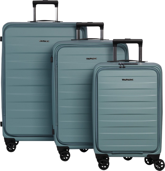 Image du produit Worldpack Valise à roulettes Seattle 3 pièces (114 l, Bagage à main (jusqu'à 50l), M (50 - 90l), L (90 - 115l))