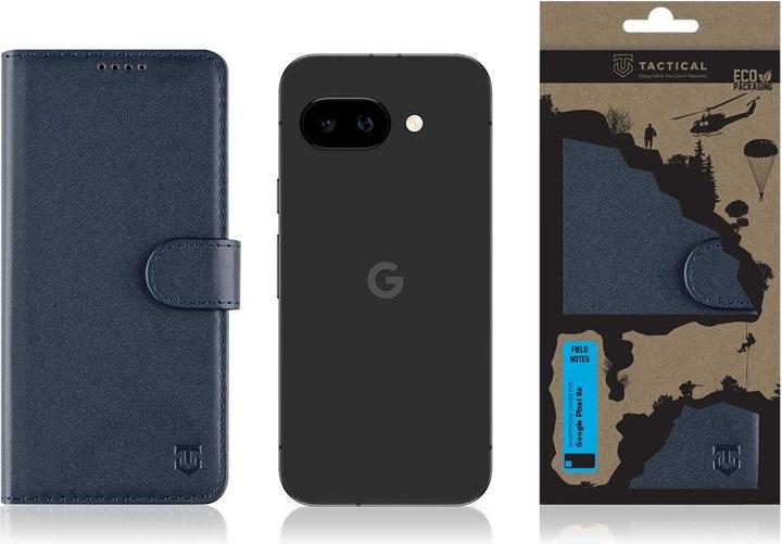 Actual product image Tactical Back panel cover - Field Notes for Google Pixel 9a Blue (Google Pixel 9a)