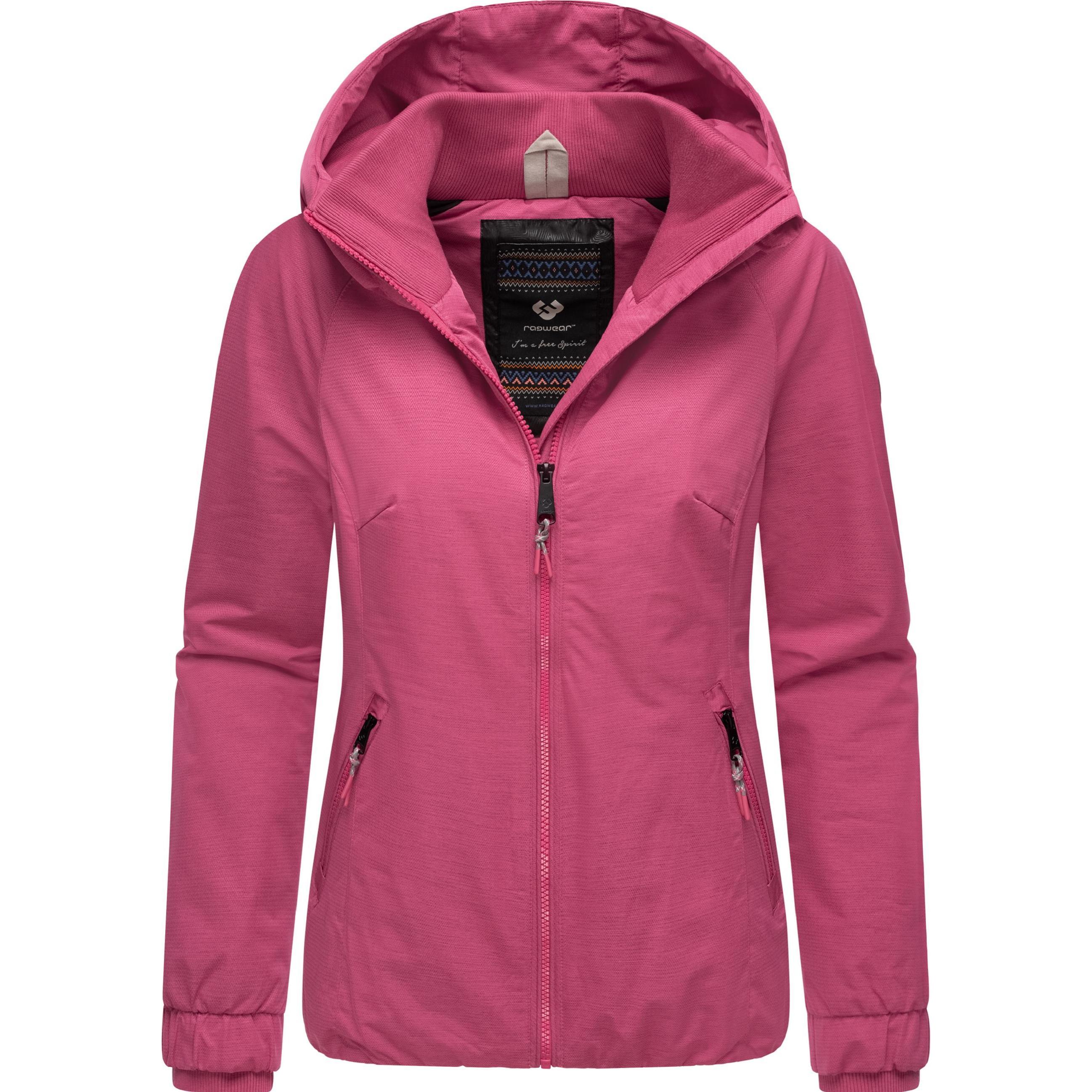 Ragwear, Damen, Jacke, Dizzie Warm Rain (M), Rosa, M