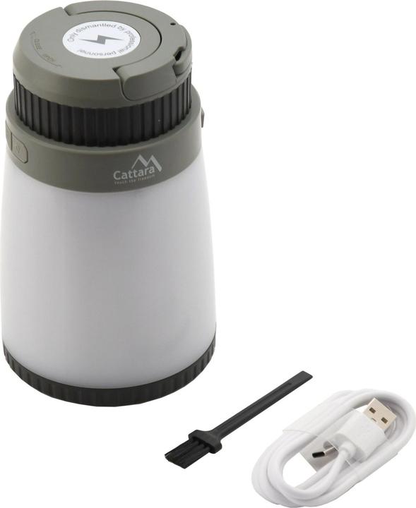 Productafbeelding Cattara PLUM oprolbare oplaadbare zaklamp + insectenvanger