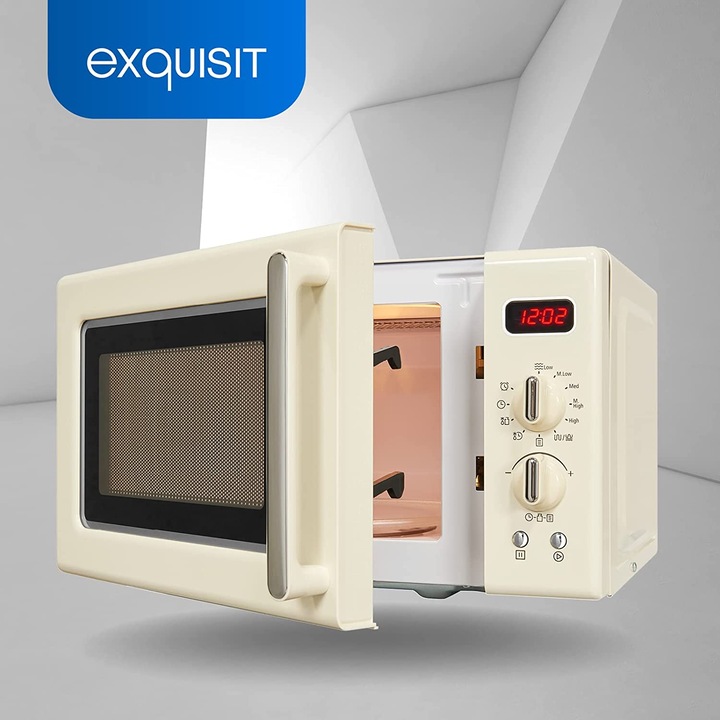 Produktbild Exquisit Retro RMW720-3GDIG (20 l)