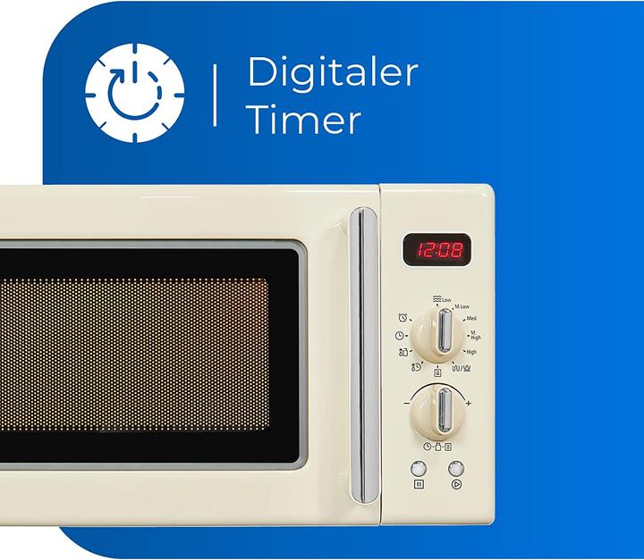 Actual product image Exquisit Retro RMW720-3GDIG (20 l)