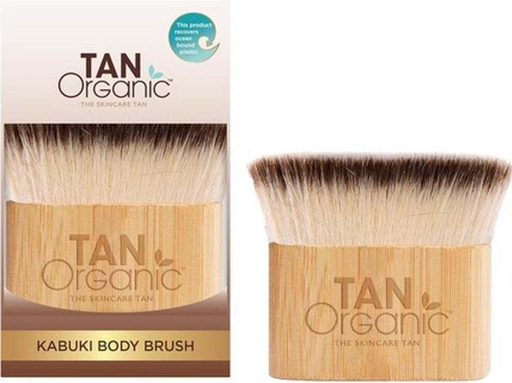Produktbild Tan Organic Bamboo Kabuki Body Brush