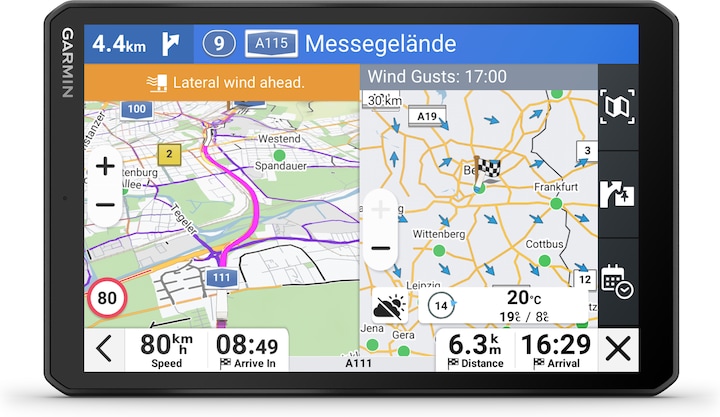 Garmin dezl LGV820 8" Truck GPS, Europa (8")