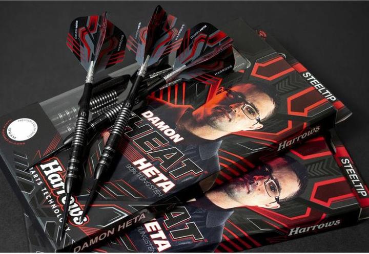 Image du produit Harrows Damon Heta 90% Steeltip Darts (21 g)