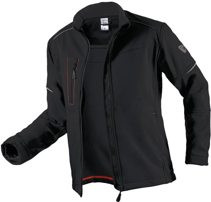 Actual product image BP 1868-572-32-M Men's softshell jacket, stand-up collar, front zip, 300.00 g/m² 100% polyester (M)