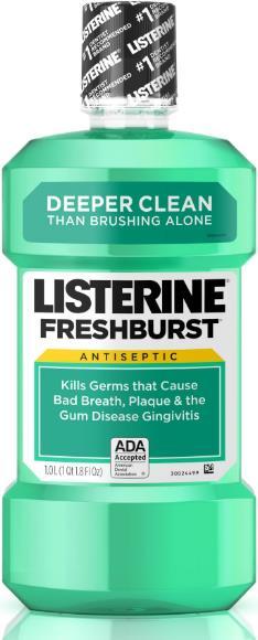Actual product image Listerine Freshburst (500 ml, Mouthwash)