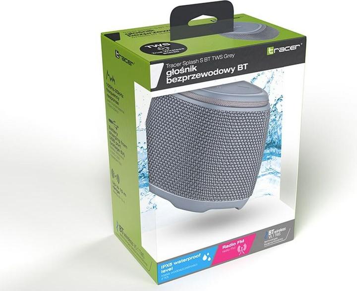 Produktbild Tracer Tra Lautsprecher Splash S BLUETOOTH Schwarz (6 h, Akkubetrieb)