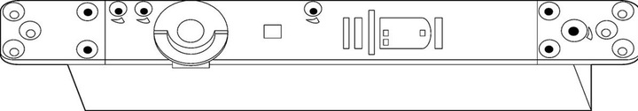 Actual product image Geze Invisible slide rail door closer Boxer (Indoor)