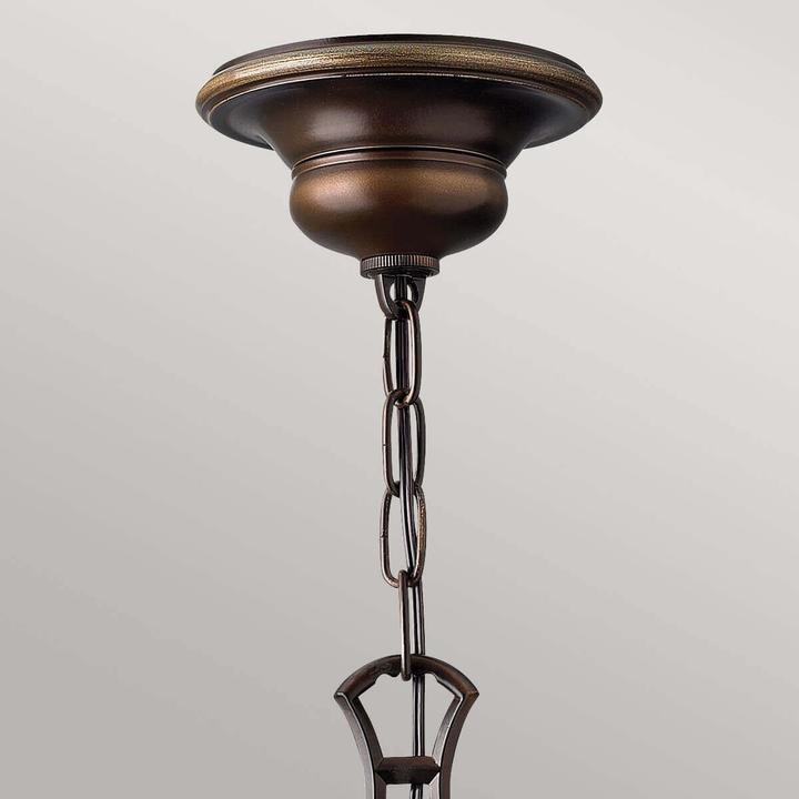 Actual product image Elstead Lighting Cello chandelier E27 6-light antique bronze (80.60 cm)