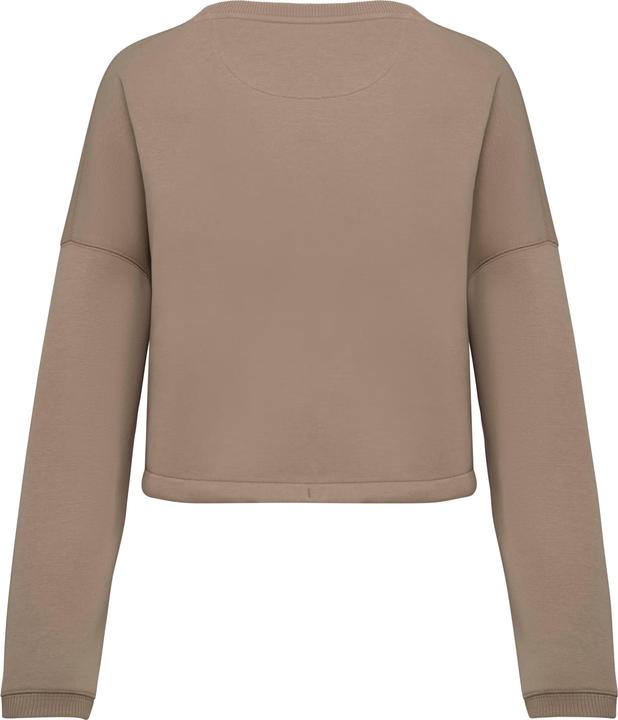 Image du produit Native Spirit Sweatshirt écoresponsable à col rond oversize crop femme (M)
