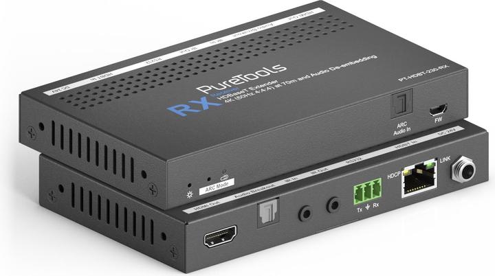 Actual product image Purelink PureTools - 18G HDBaseT Receiver with ARC and Audio Breakout (0.09 m)