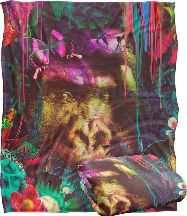 Immagine prodotto Reinders Gorilla Decke Seidig Supersoft (152 x 127 cm)