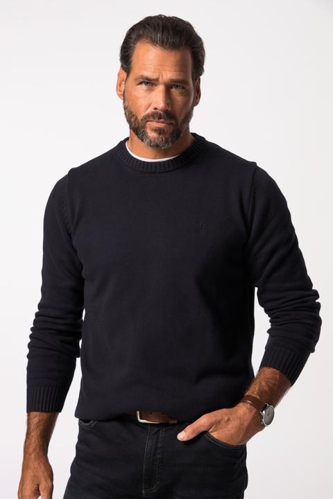 Actual product image JP1880 pullover, round neck, cotton, up to 8 XL (8XL)