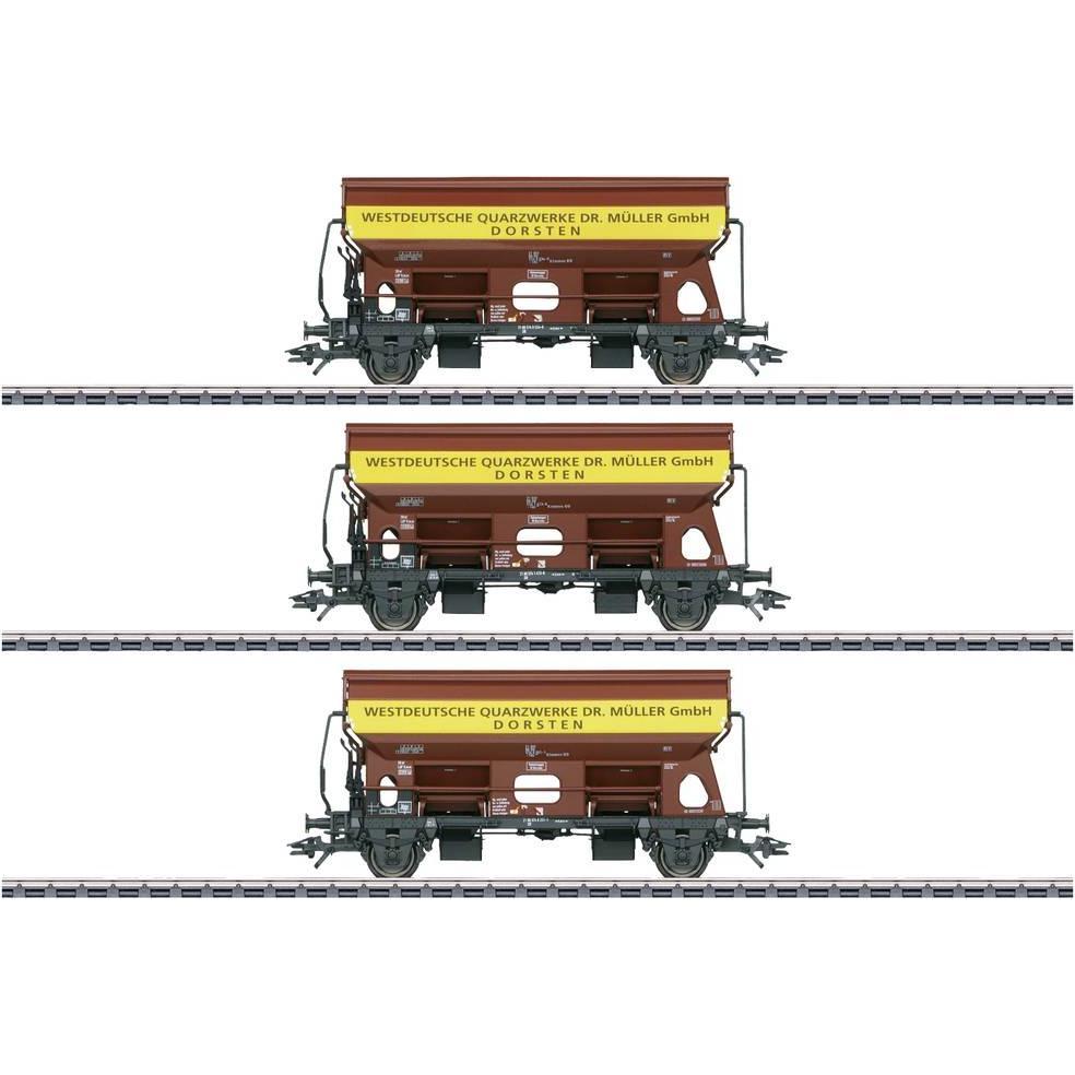 Thumbnail - Märklin 46335 H0 3er-Set Schwenkdachwagen Tdgs 930 Westdeutsche Quarzwerke der DB (Spur H0)