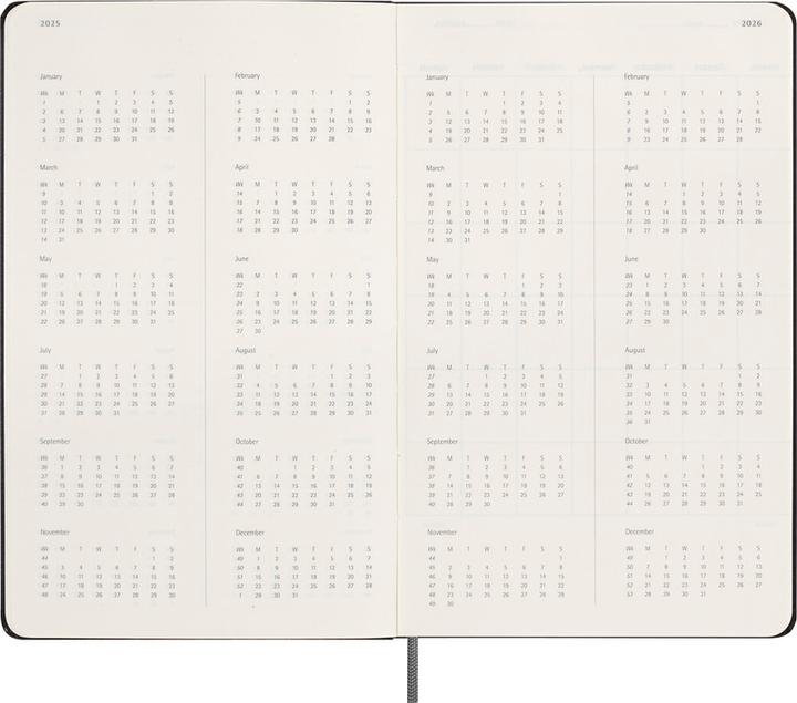 Productafbeelding Moleskine Jaarplanner (A5, Engels)