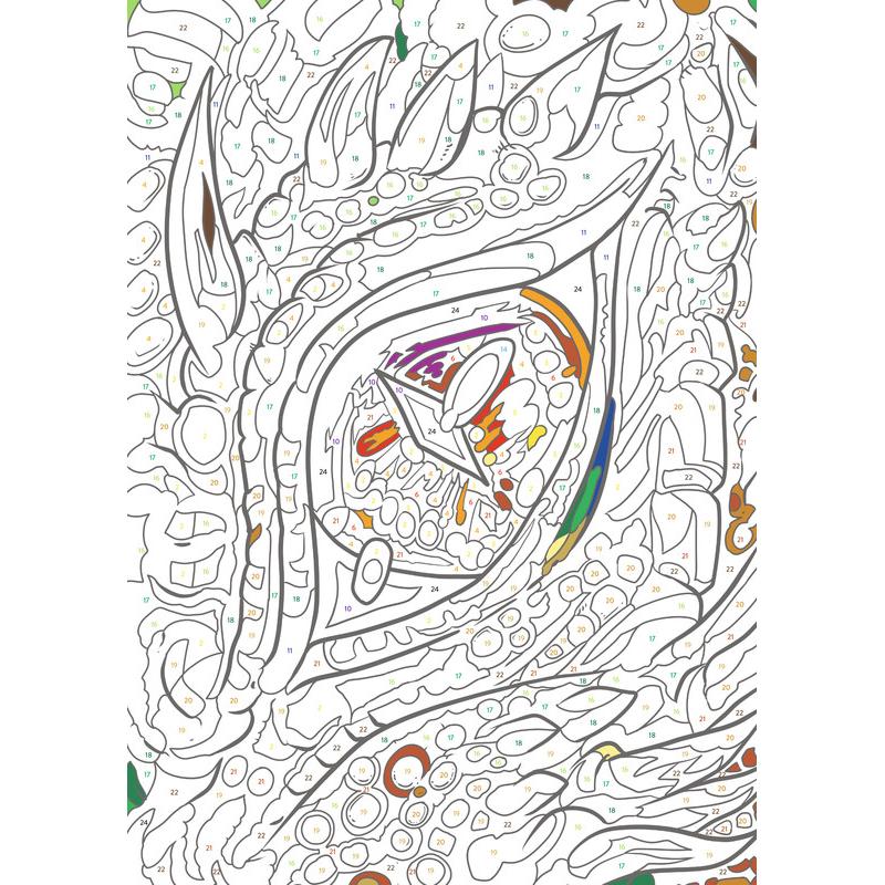 Thumbnail - Ravensburger Malen nach Zahlen: Drachen
