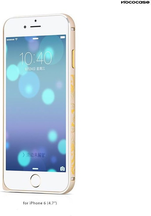 Produktbild Hoco iPhone 6 Good fortune bumper HI-T027 gold (Apple iPhone 6)