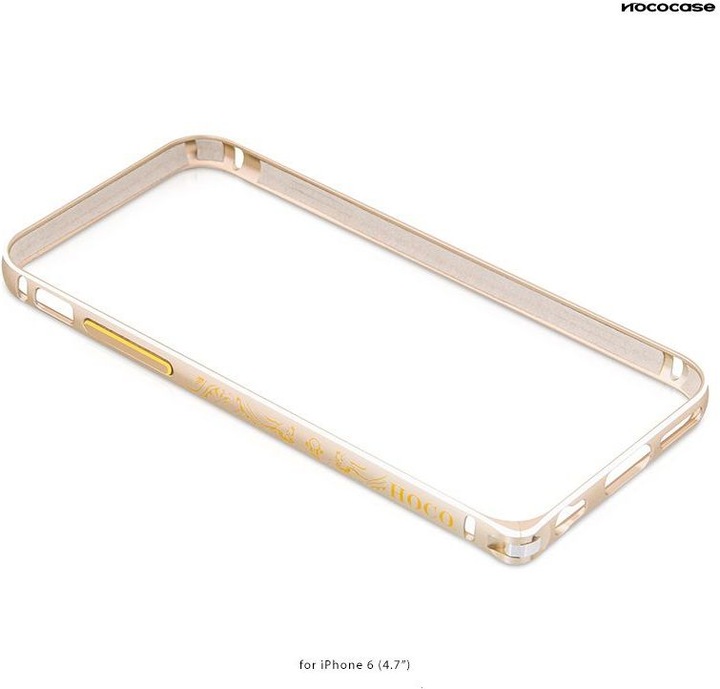 Produktbild Hoco iPhone 6 Good fortune bumper HI-T027 gold (Apple iPhone 6)