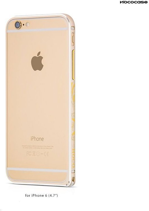 Produktbild Hoco iPhone 6 Good fortune bumper HI-T027 gold (Apple iPhone 6)