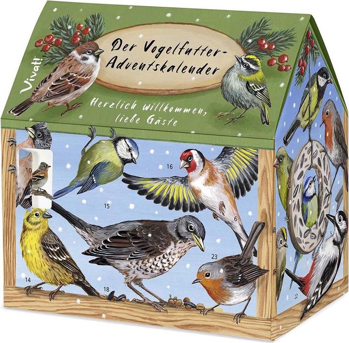 Actual product image The "Herzli" bird food Advent calendar