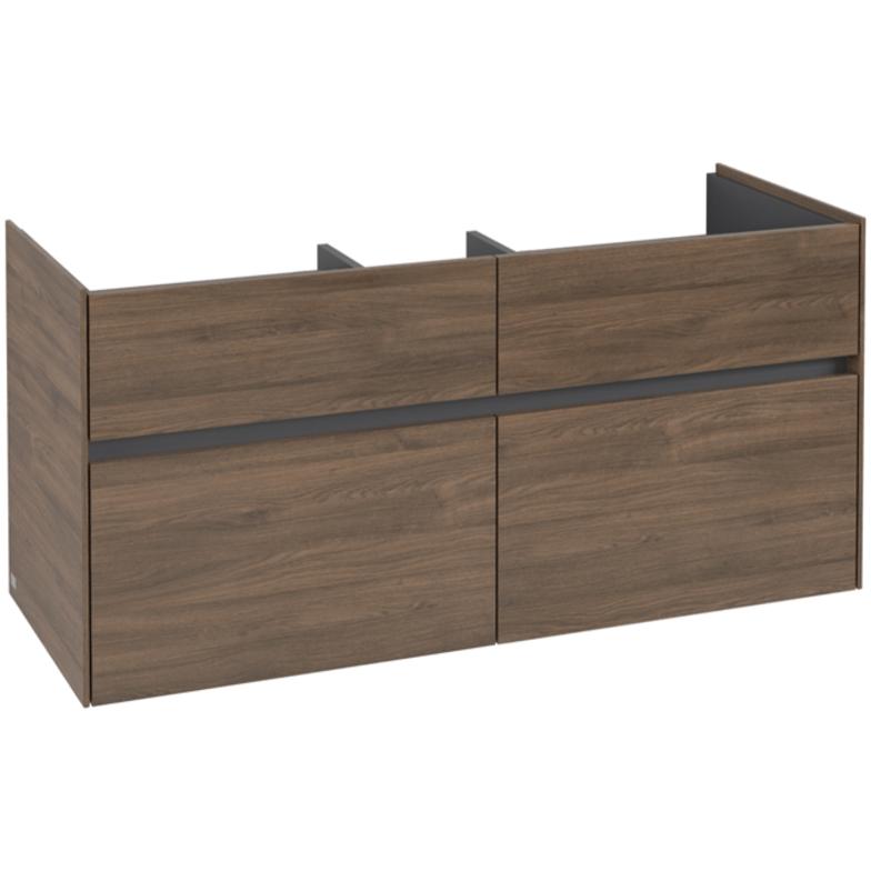 Villeroy & Boch, Waschbeckenunterschrank, Collaro Waschbeckenunterschrank 1154x546x444 mm, 4 Auszüge, C01200 (115.5 x 44...