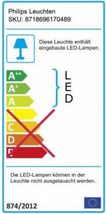 Energie-Label Philips Hue Impress Basis (1180 lm)