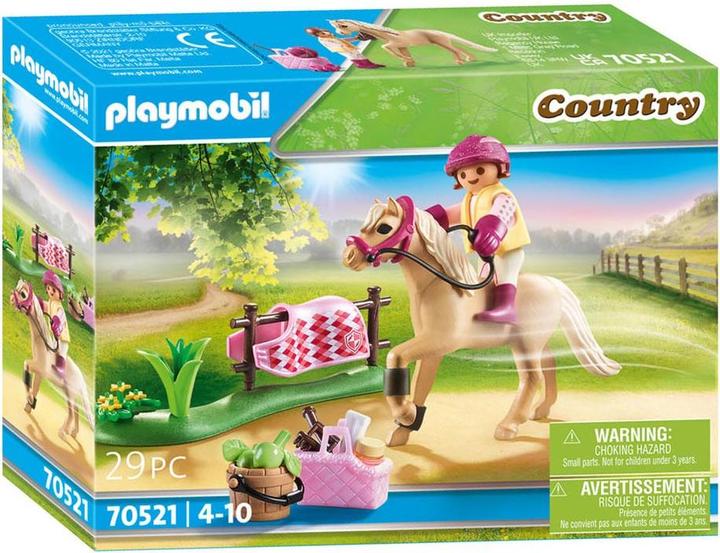 Produktbild Playmobil Sammelpony - Deutsches Reitpony (70521, Playmobil Country)