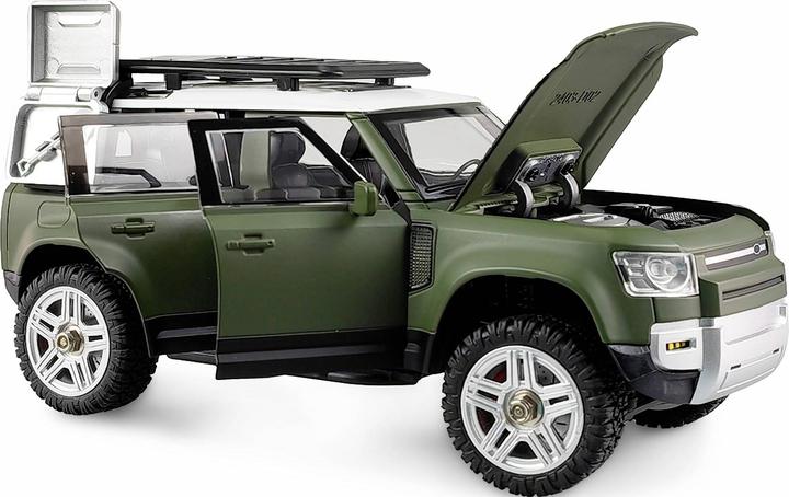 Produktbild Amewi D110X24 Metall Scale Crawler 4WD 1:24 RTR grün (RTR Ready-to-Run)