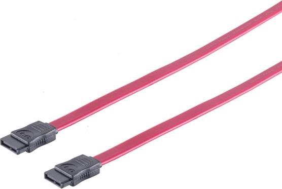 Actual product image Shiverpeaks SATA 0.7m red (70 cm, SATA II)