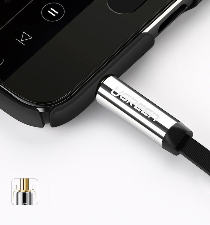 Actual product image Ugreen 3.5 mm jack - 3.5 mm jack (2 m, 3.5mm jack (AUX))