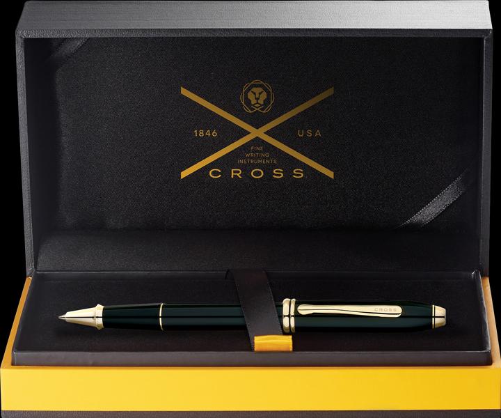Produktbild Cross Rollerball Townsend Schwarz-Lack goldplattiert (schwarz-lack, 1 x)