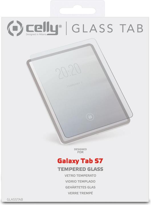 Image du produit Celly Tige en verre (1 pcs, Samsung Galaxy Tab S7, Samsung Galaxy Tab S8)
