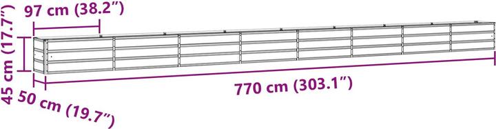 Actual product image vidaXL Pflanzkübel