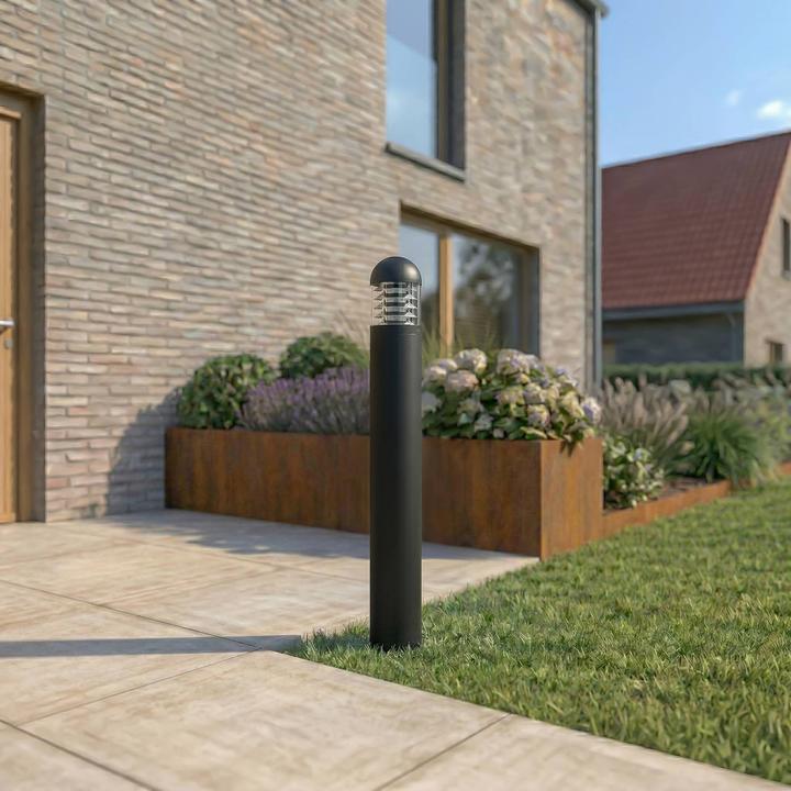 Produktbild Lucande LED-Wegeleuchte Skagena, anthrazit, Höhe 90 cm, IP54 (IP54)