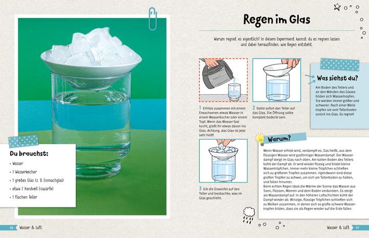 Produktbild Experimente-Buch für Kinder ab 2 Jahren. 28 einfache Experimente für jeden Tag (Deutsch, Elina Roth, Schwager & Steinlein Verlag, 2022)