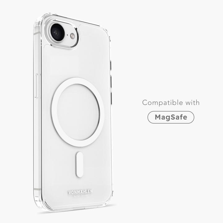 Image du produit Vonmählen Back Cover Transparent iPhone 16e White, Grundfarbe (Apple iPhone 16e)