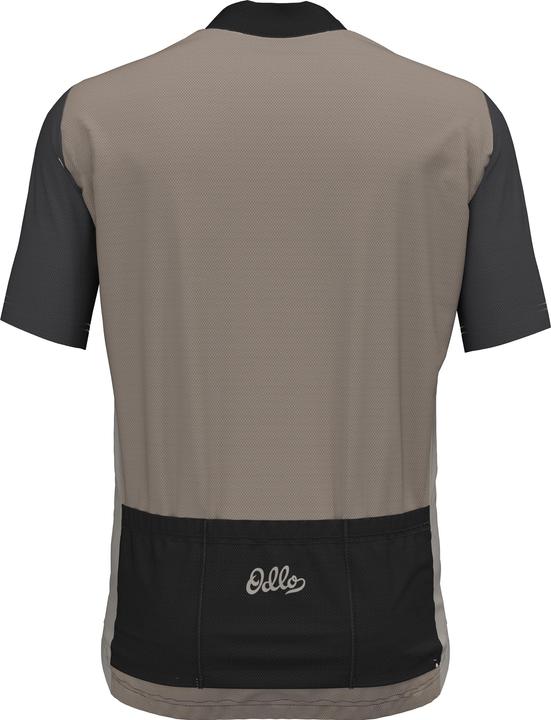 Image du produit Odlo T-shirt s/u collar s/s full zip ESSENTIAL PRINT (M)