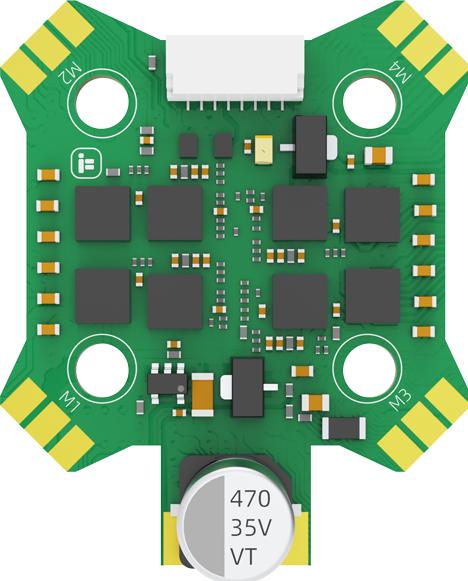 Actual product image iFlight BLITZ Mini E55 4-IN-1 ESC (Drone spare parts)