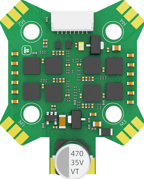 Actual product image iFlight BLITZ Mini E55 4-IN-1 ESC (Drone spare parts)