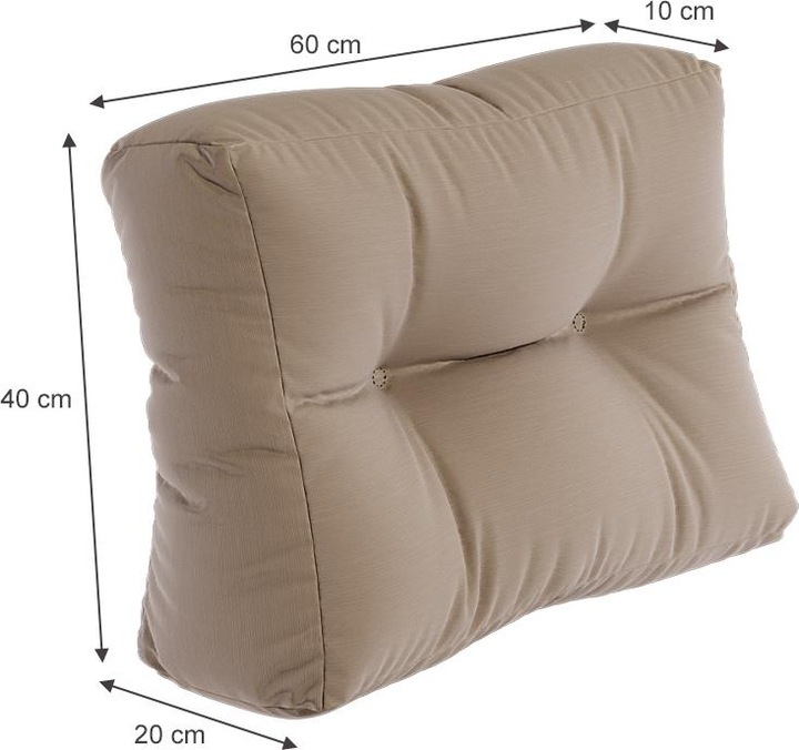 Produktbild Vicco Palettenkissen (60 x 40 x 20 cm)