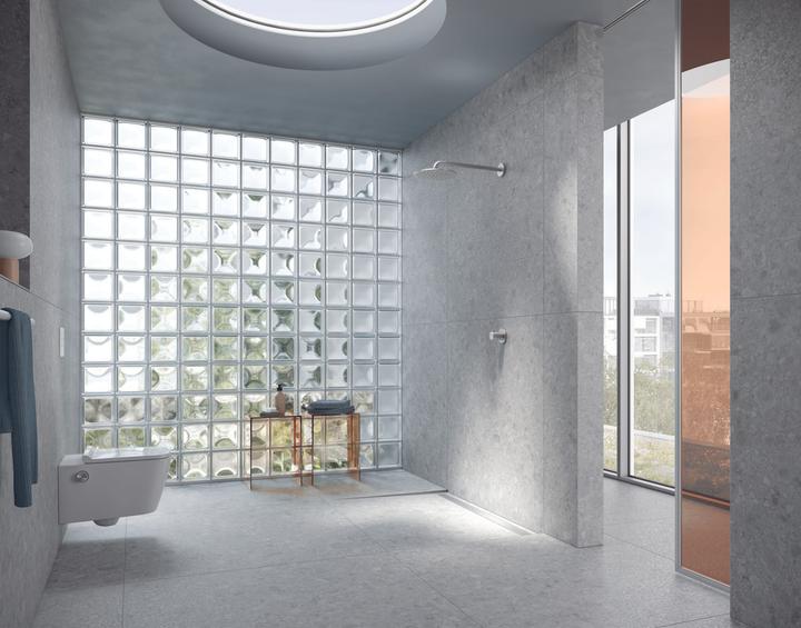 Produktbild TECE Drainline Grundkörper mit Wandaufkantung (800 mm) (800 mm)