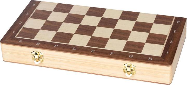 Actual product image Goki Chess/Checkers Game 2in1, magnetic