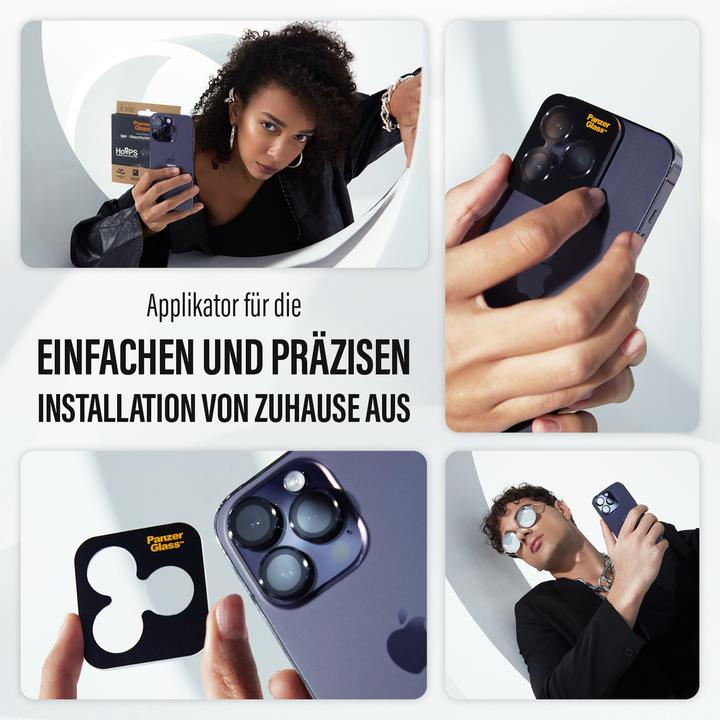 Actual product image PanzerGlass Hoops Camera Lens Protector (1 Piece, Apple iPhone 15 Pro Max, Apple iPhone 15 Pro)
