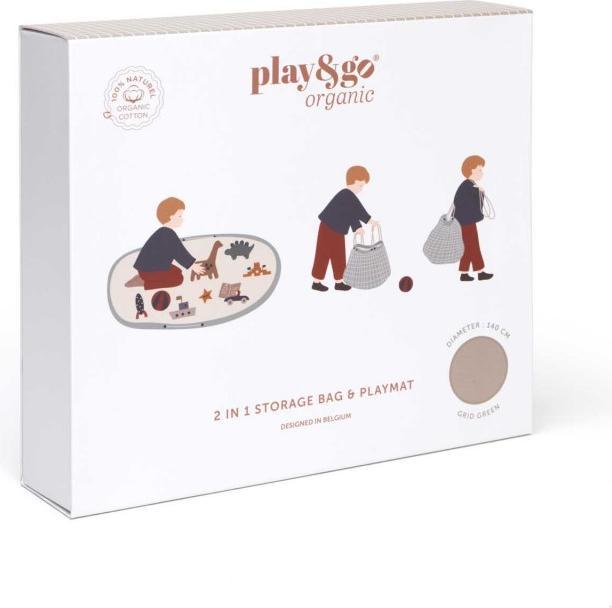 Produktbild play&go Organic Grid Storage Bag (140 x 140 cm)