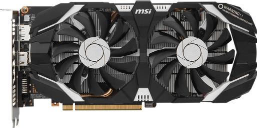 Actual product image MSI GeForce GTX 1060 6GT OC (6 GB)