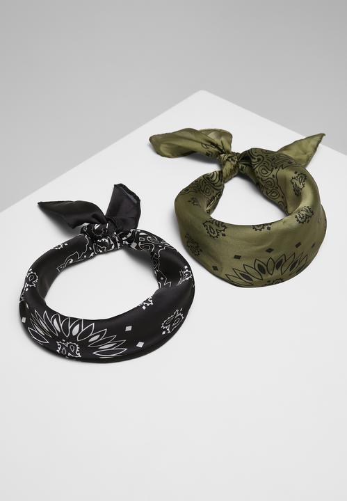 Produktbild Urban Classics Satin Bandana 2-Pack